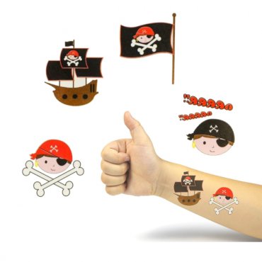 Tatouages Pirates Enfants