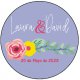 Stickers Ronds Mariage (20)