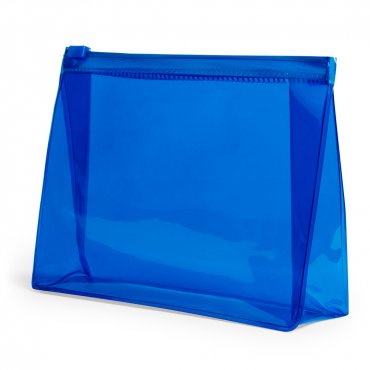 Trousse à crayons - Fourre-tout rectangle bleu Dim.22 x 9.5 x 10 cm