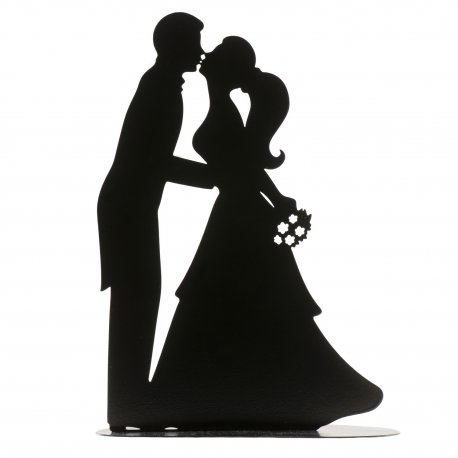 Figurine mariage silhouette 
