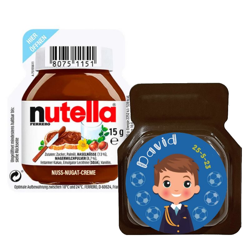 Cadeau Communion Garçon Nutella