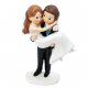 Figurine Mariage Couple dans les Bras