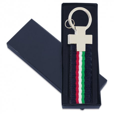 Porte-clés drapeau italien