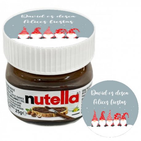 Mini Nutella Cadeau Noël