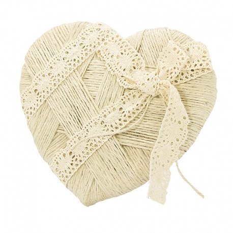 Coussin<strong> Mariage </strong>Coeur