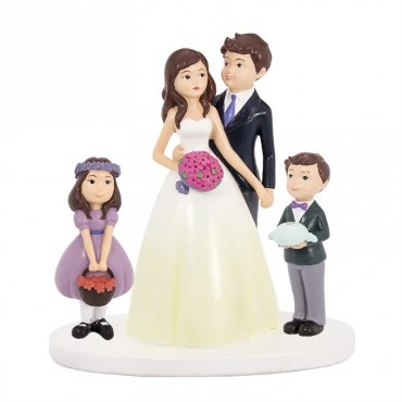 Figurine Mariage Famille