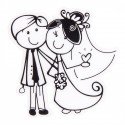 Stickers Mariage